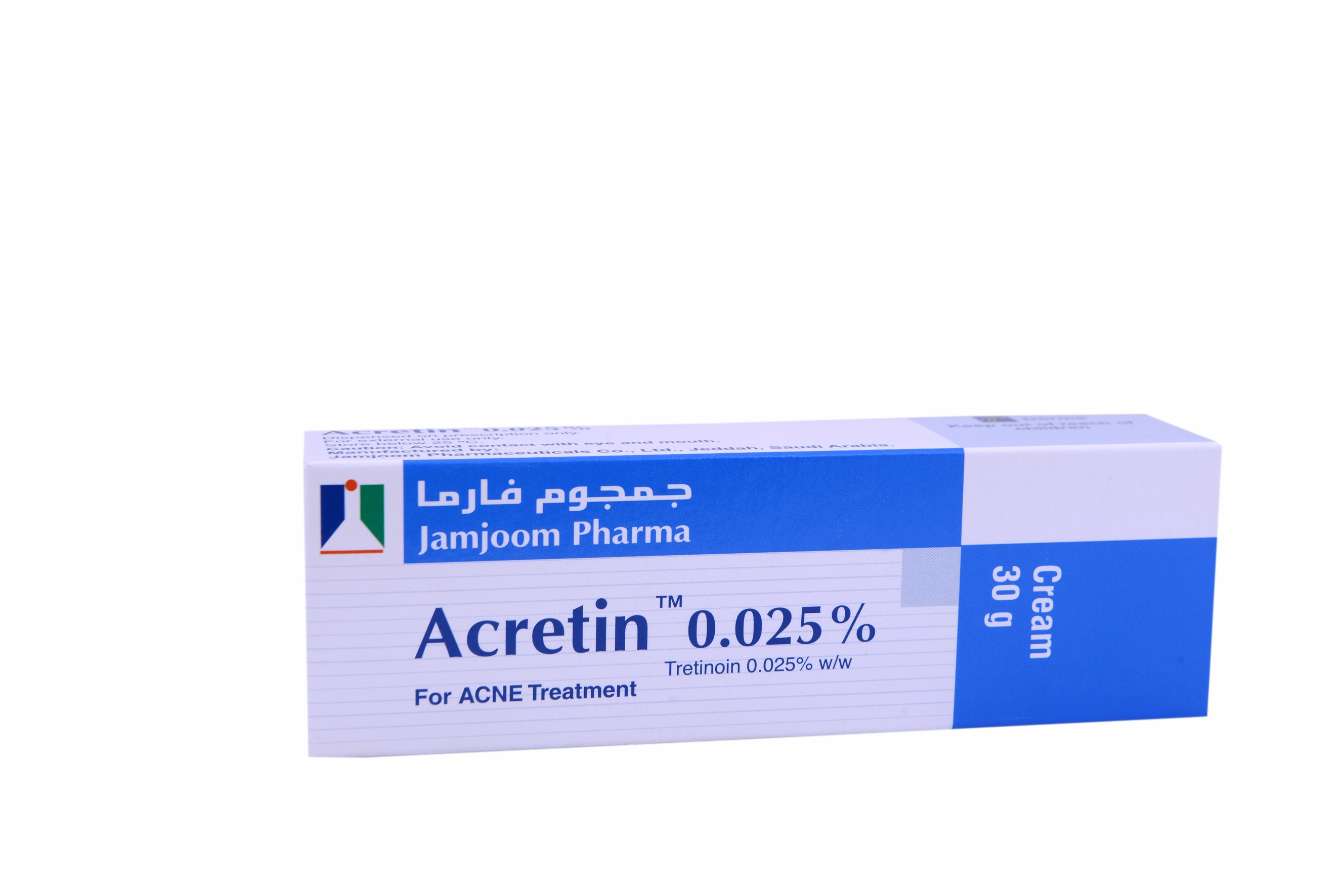 Acretin 0.025% 30gm Cream