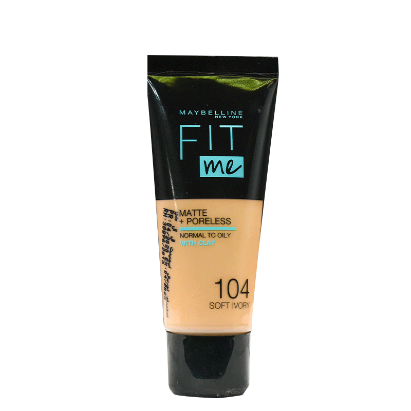 Maybelline Fit Me Matte + Poreless Liquid Foundation /104 Soft Ivory