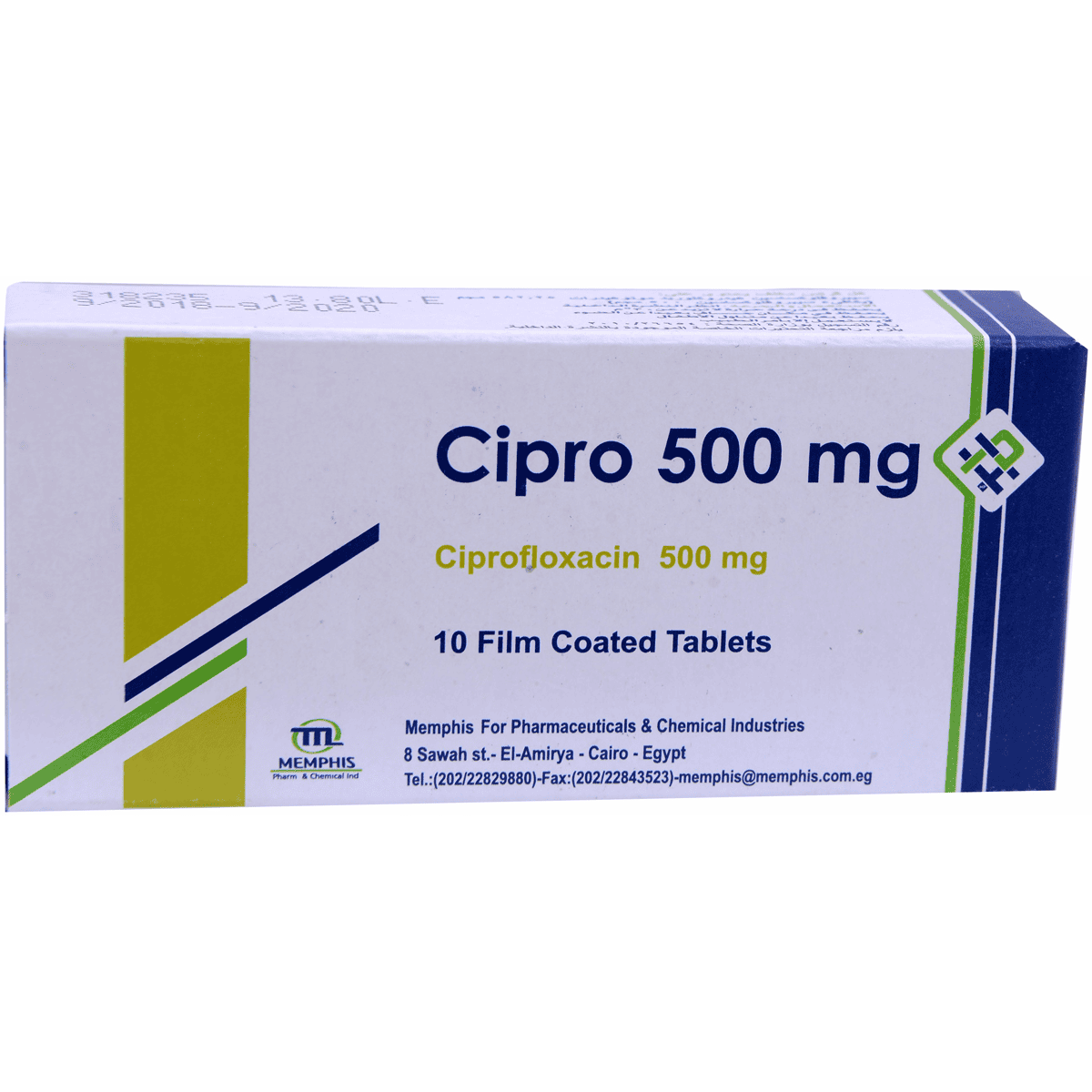 Cipro 500Mg 10 Tablet