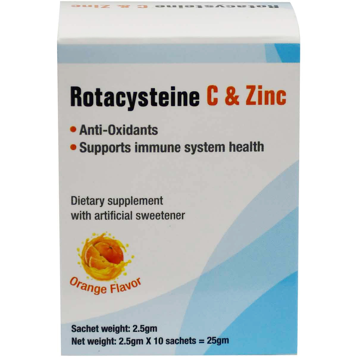 Rotacysteine C and Zinc (2.5 gm/Sachet) 10 Sachets