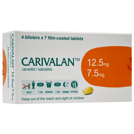 Carivalan 12.5/7.5mg 28 Film Coated Tablet