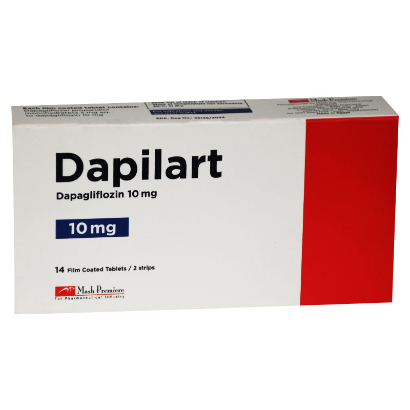 Dapilart 10mg 14 Film Coated Tablets