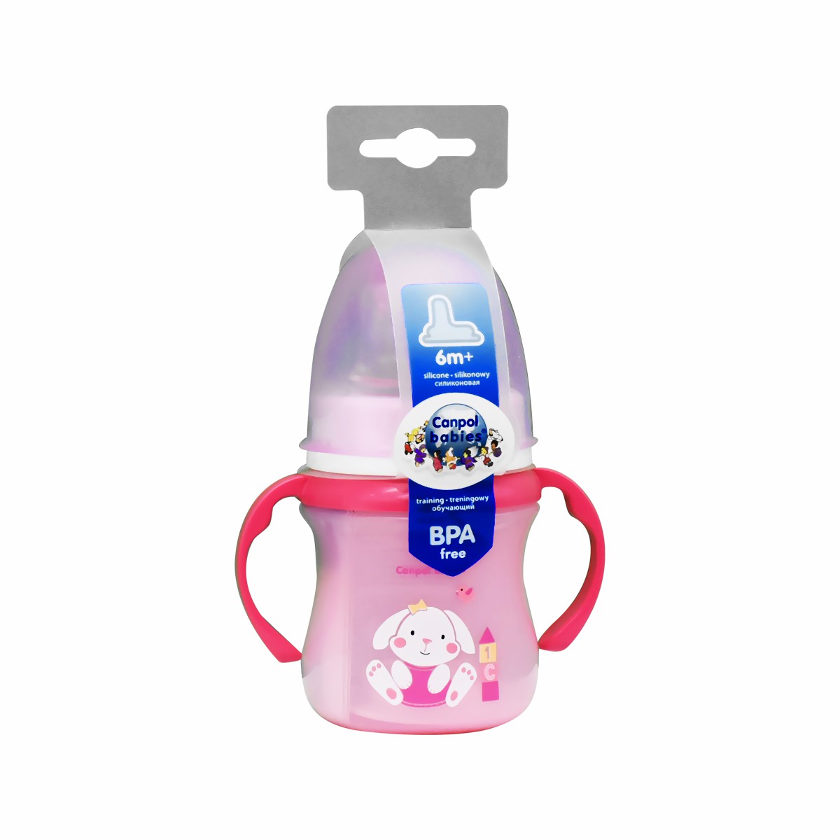 Canpol Training Cup Silicon (6 Months +) 120ml/35-207