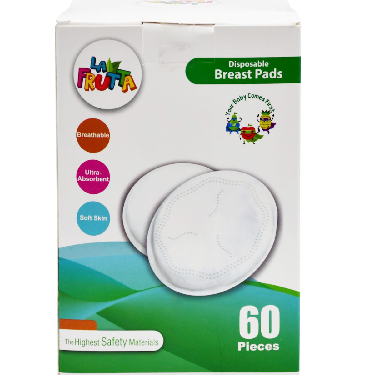 La Frutta Disposable Breast Pads 60 Pieces/22522