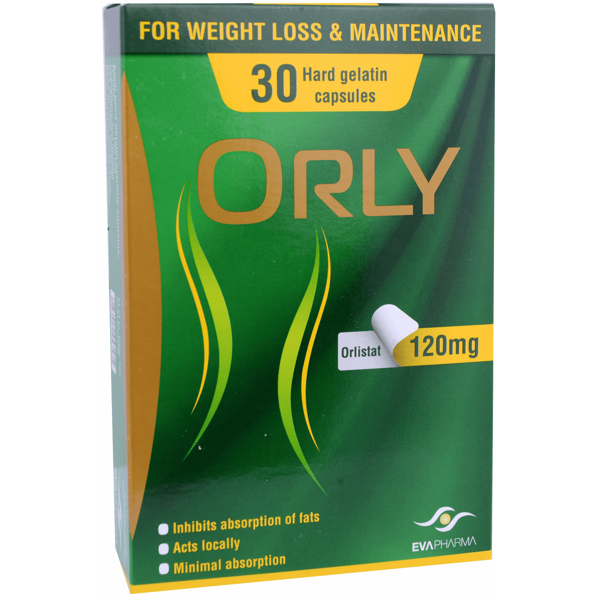 Orly 120mg 30 Capsules