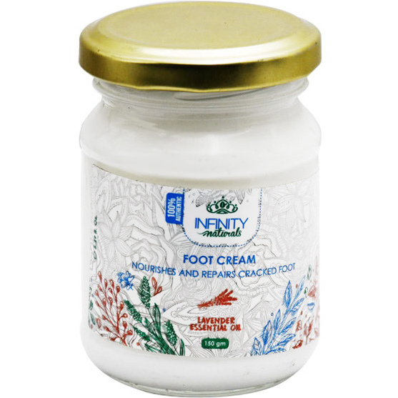 Infinity Naturals Lavender Cracked Foot Cream 150gm