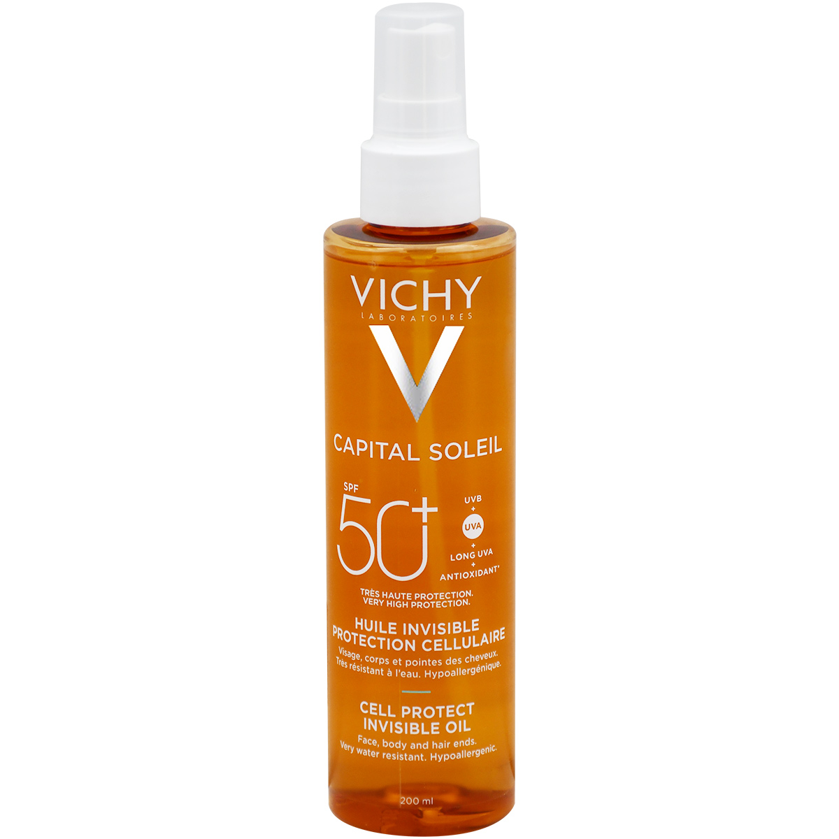 Vichy Capital Soleil Invisible Oil SPF(50+) 200 ml