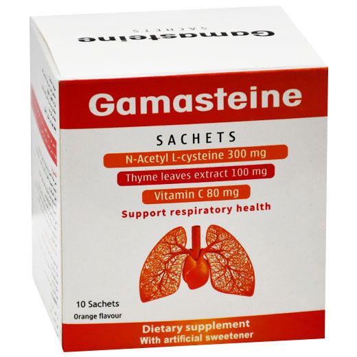 Gamasteine Orange Flavor 10 Sachets