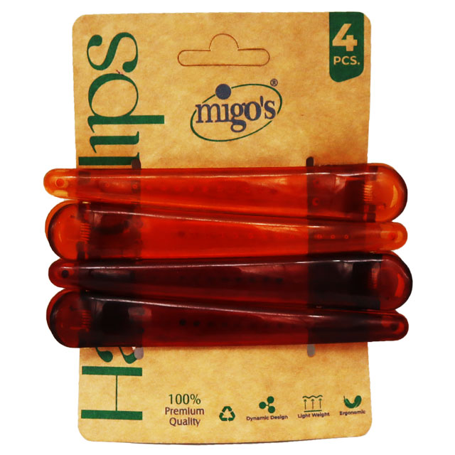 Migos Hair Clamps 4 pieces /Hcl-08564
