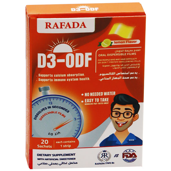 D3-ODF Lemon Flavor 20 Films
