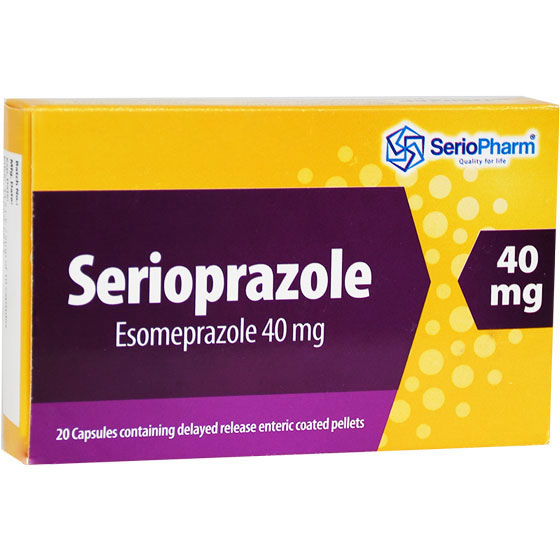 Serioprazole 40mg Delayed Release 20 Capsule