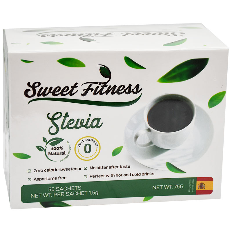 Stevia Sweet Fitness No Calorie Sweetener 75gm 50 Sachet