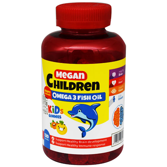 Megan Children Omega 3 Fish Oil 120 Gummy
