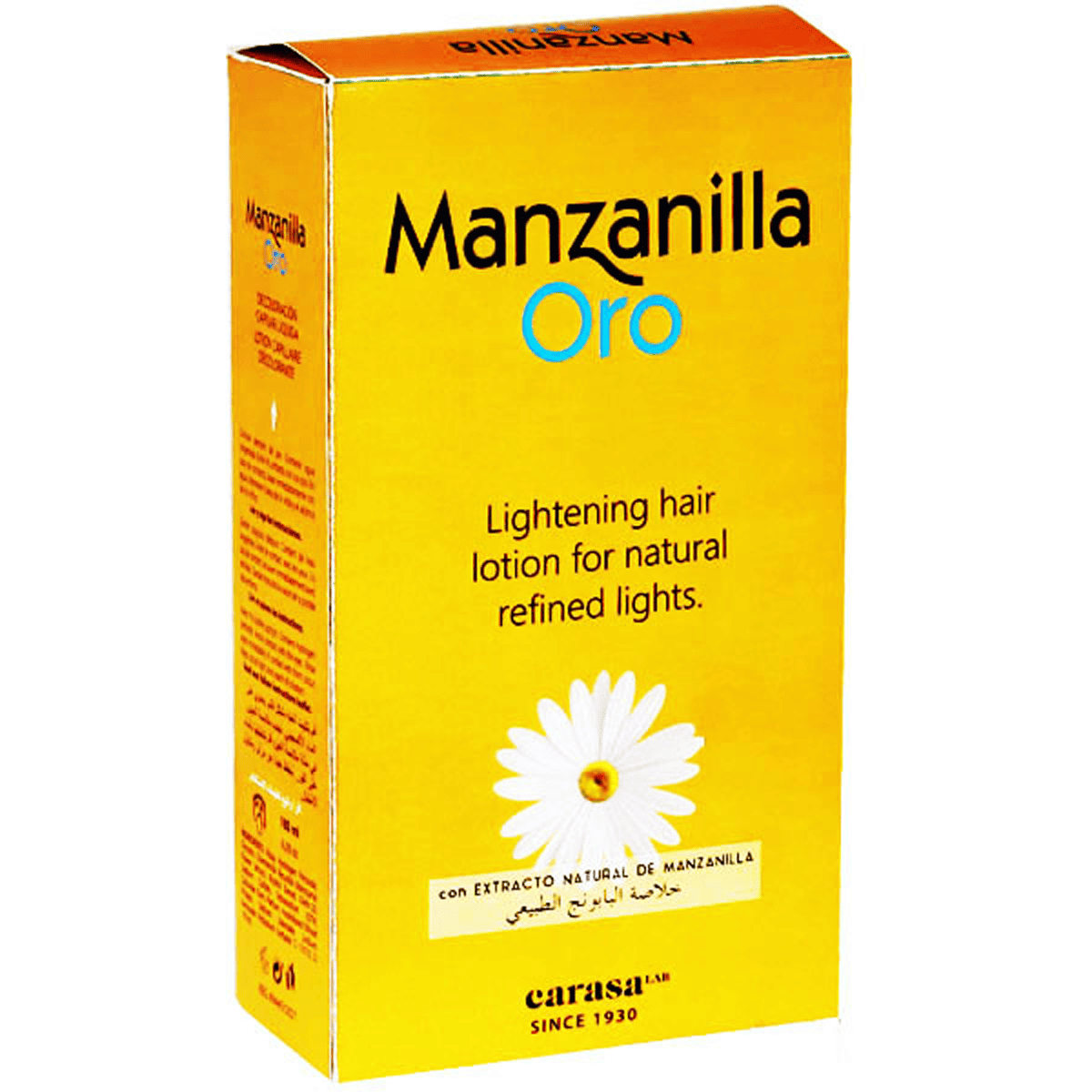 Manzanilla Oro Lightening Hair Lotion (Offer Pack)