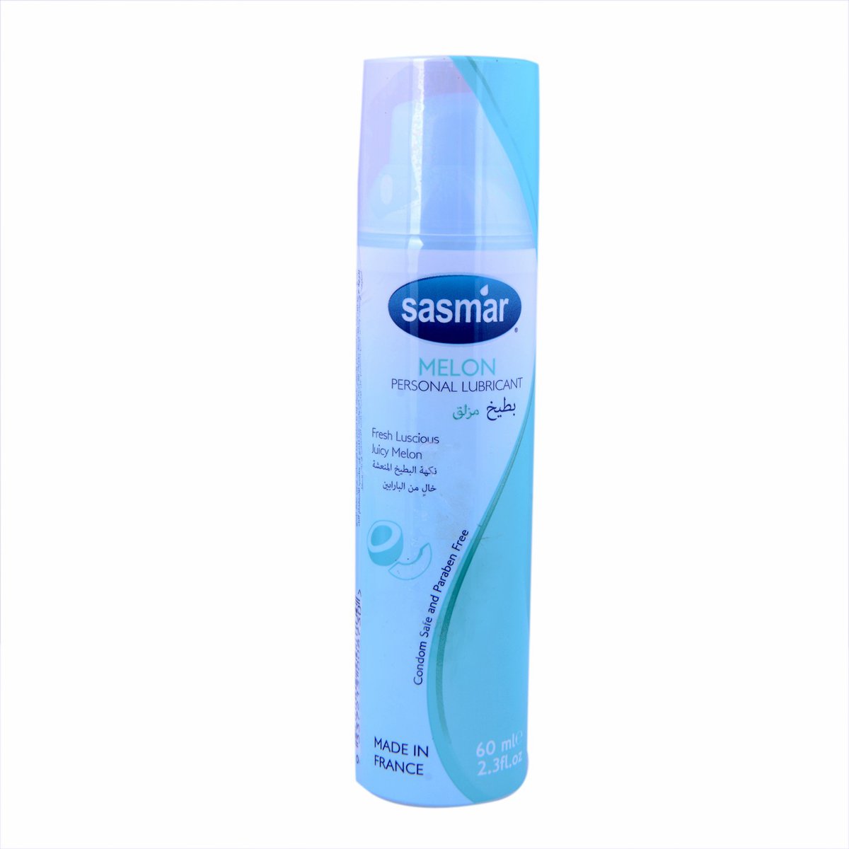Sasmar Water Based Lubricant Melon Liquid 60ml