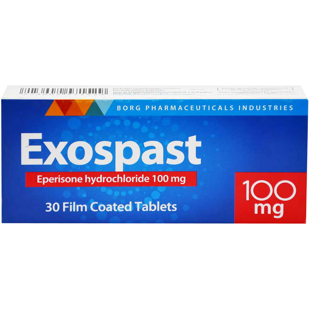 Exospast 100mg 30 Film Coated Tablets