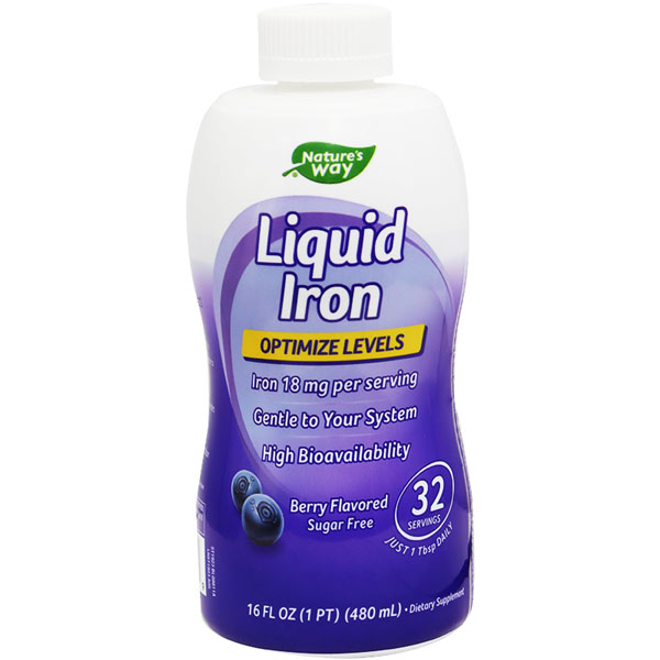 Liquid Iron Berry Flavor (Sugar Free) 480ml