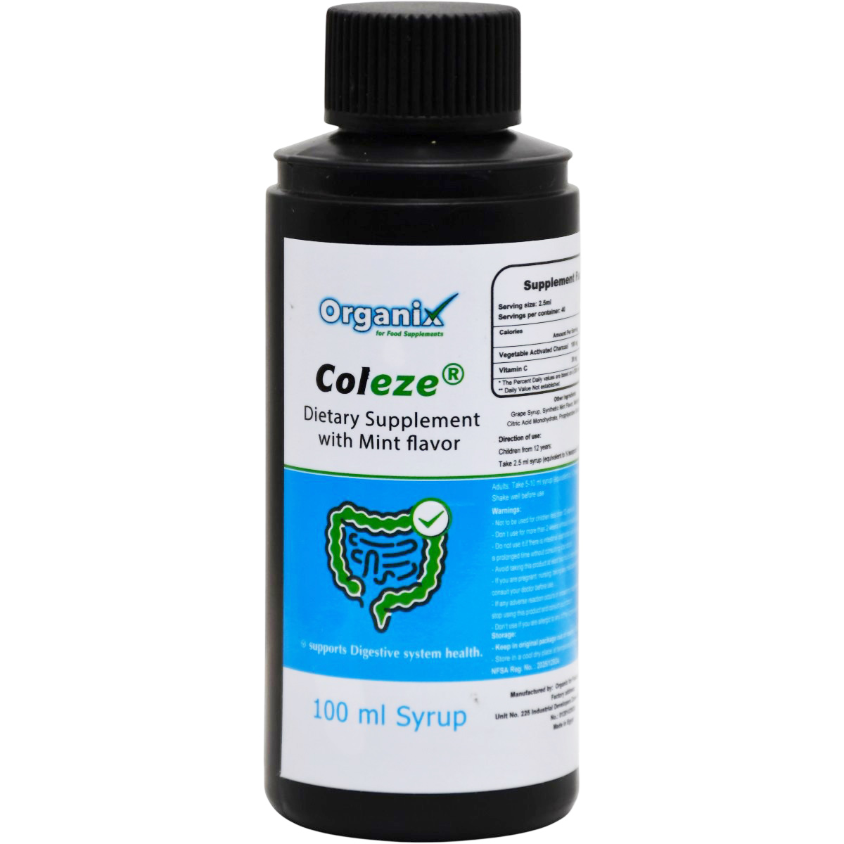 Coleze Mint Flavor Syrup 100ml