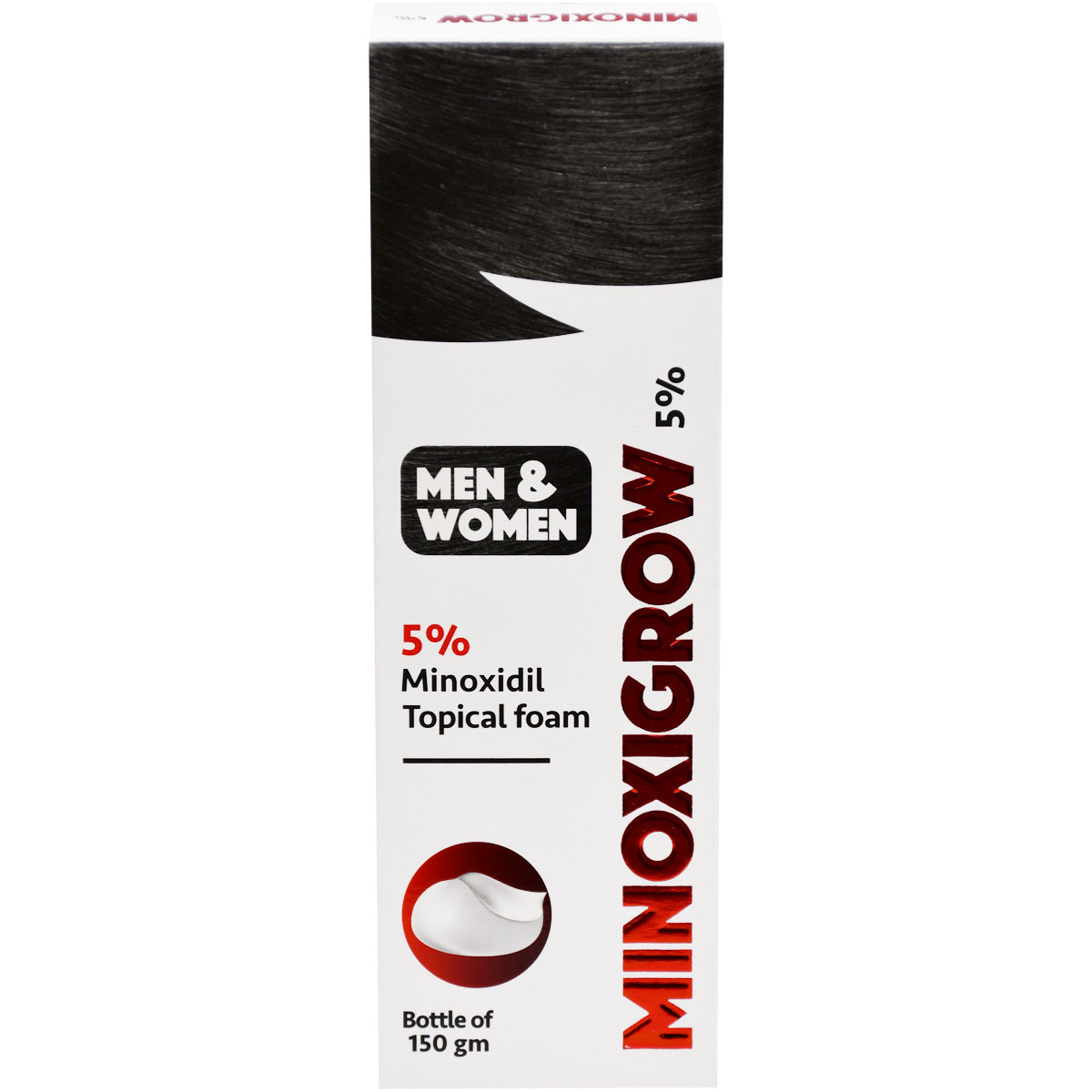 Minoxigrow 5% Topical Foam for Men and Women 150gm (Refrigerated)