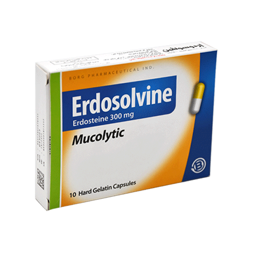 Erdosolvine 300mg 10 Hard Gelatin Cap