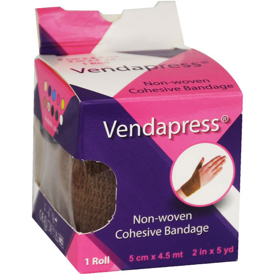 Vendapress Cohesive Bandage 5Cmx4.5 Metre (Paige)