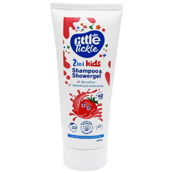 Little Tickle Kids Shampoo and Shower (Strawberry) 200ml