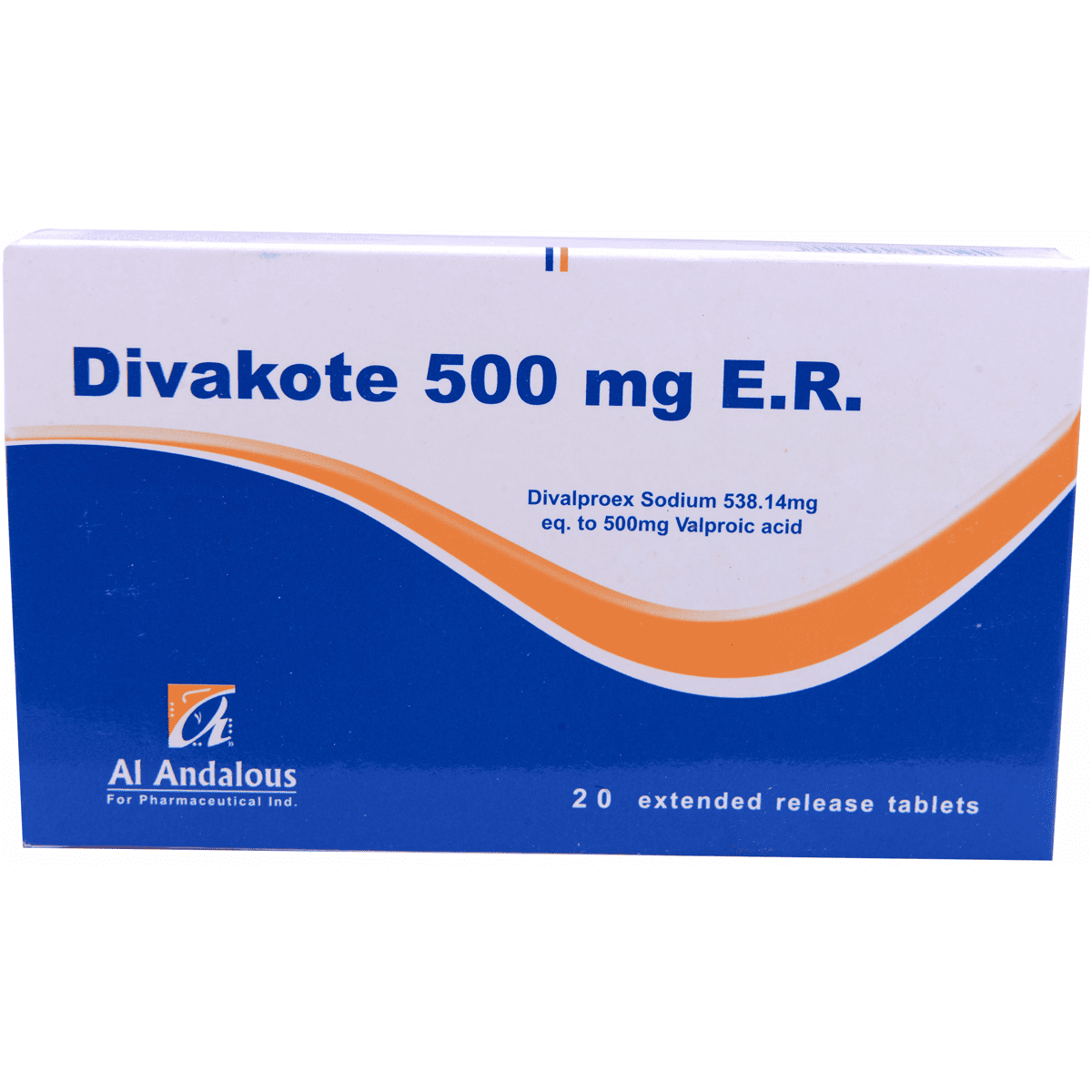 Divakote 500mg Extended Release 20 Tablet