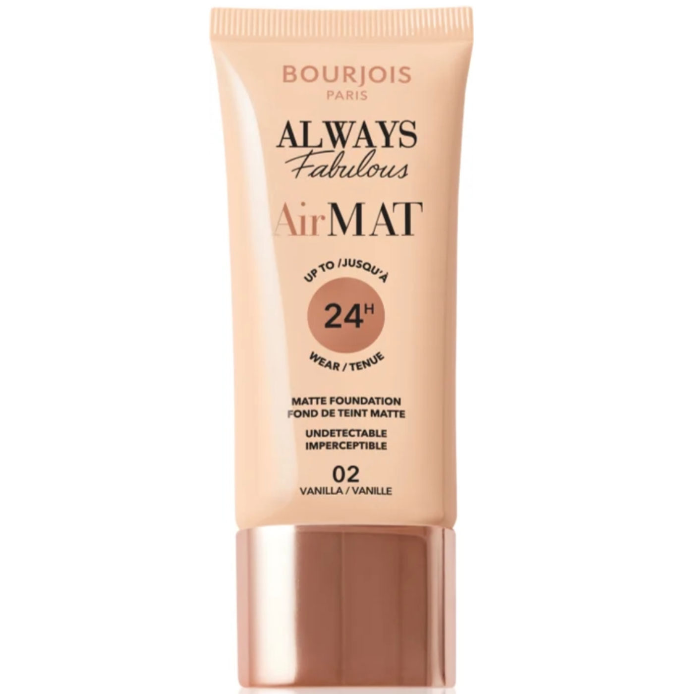 Bourjois Always Air Mat 24H Foundation/02