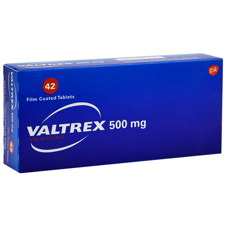 Valtrex 500mg 42 Tablets