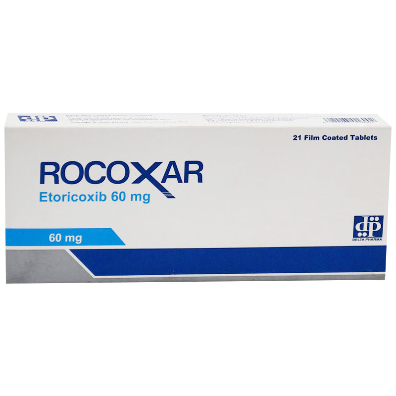 Rocoxar 60mg 21 Film Coated Tablets
