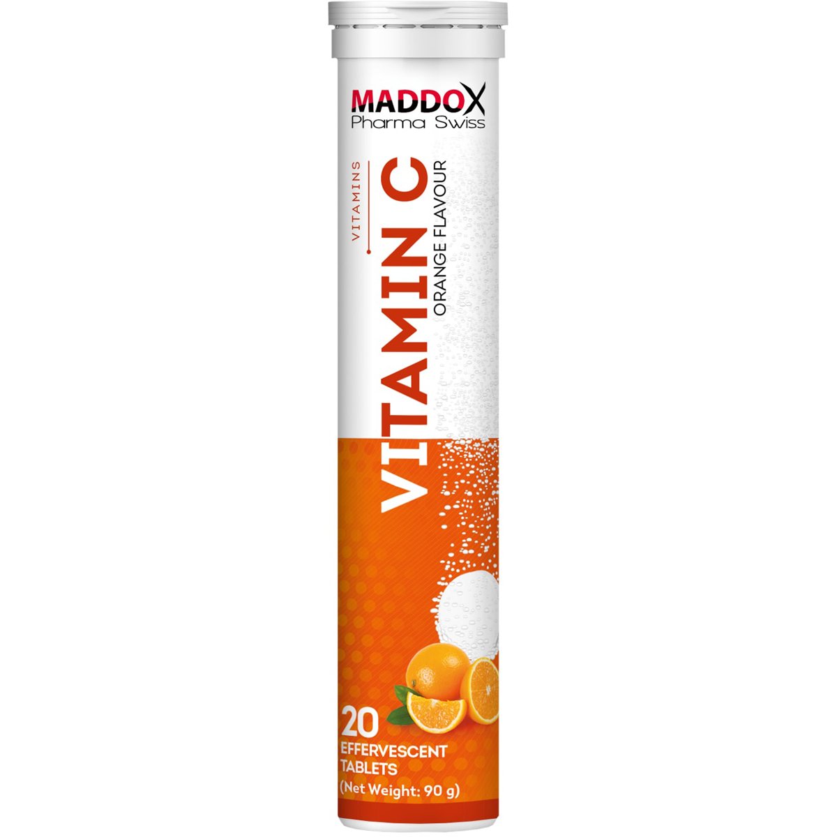 Maddox Vitamin C Orange Flavor 20 Effervescent Tablet