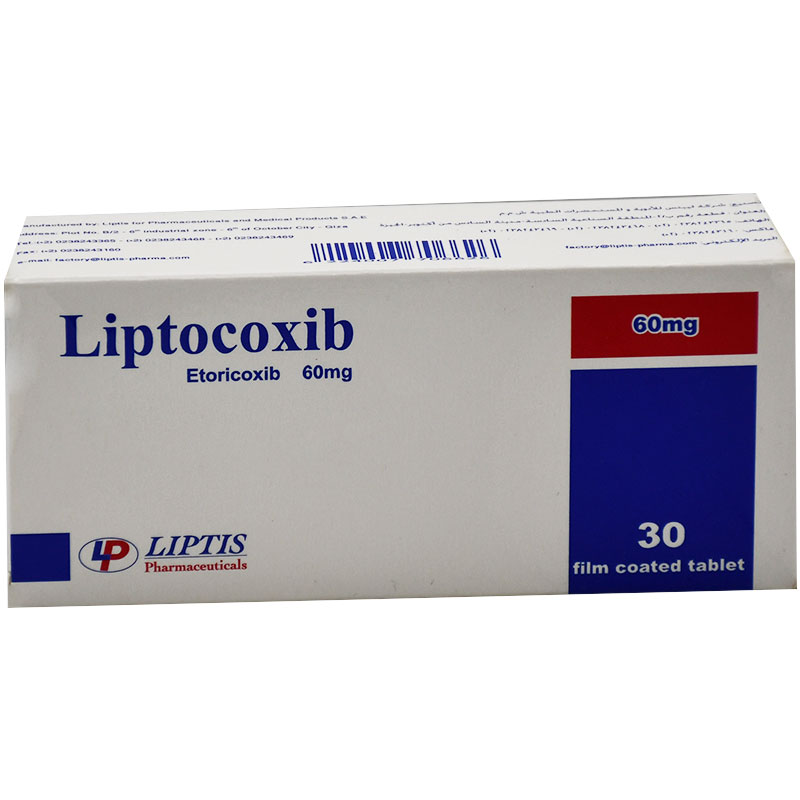 Liptocoxib 60mg 30 Film Coated Tablets