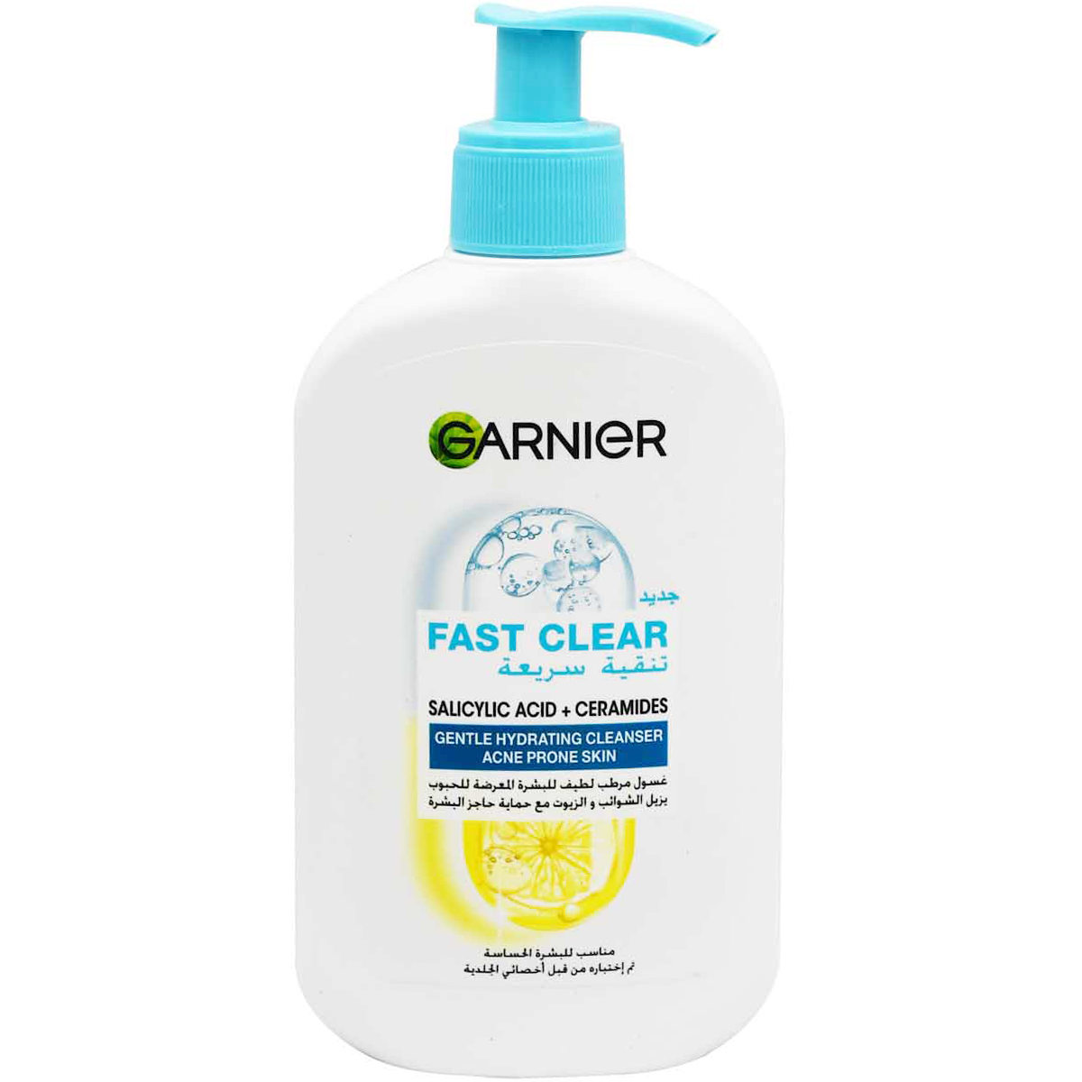 Garnier Fast Clear Gentle Hydrating Cleanser for Acne 250 ml
