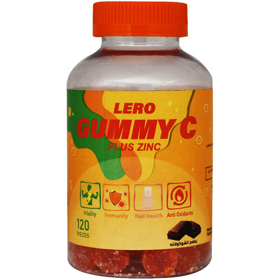 Lero Gummy C Plus Zinc (Chocolate) 120 Gummy