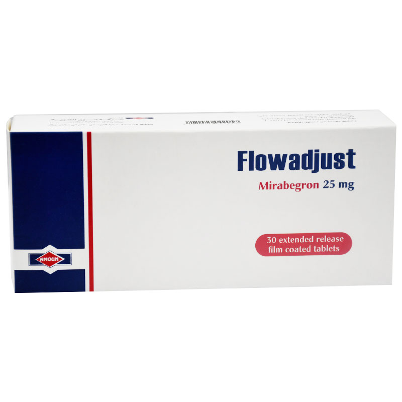 Flowadjust 25mg 30 Extended Release Film Coated Tablet