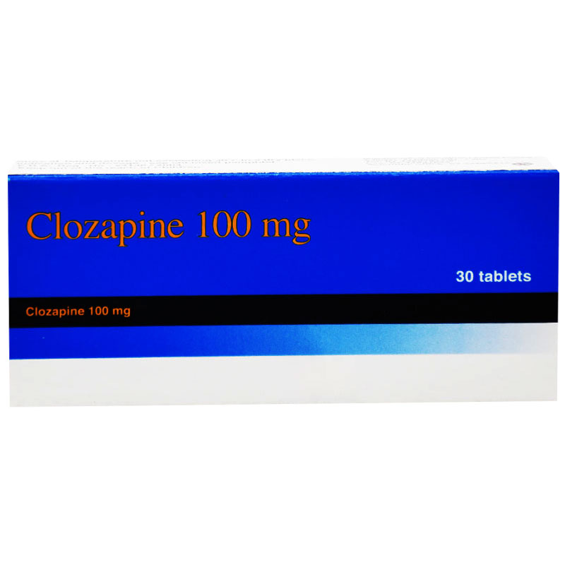 Clozapine 100mg 30 Tablets