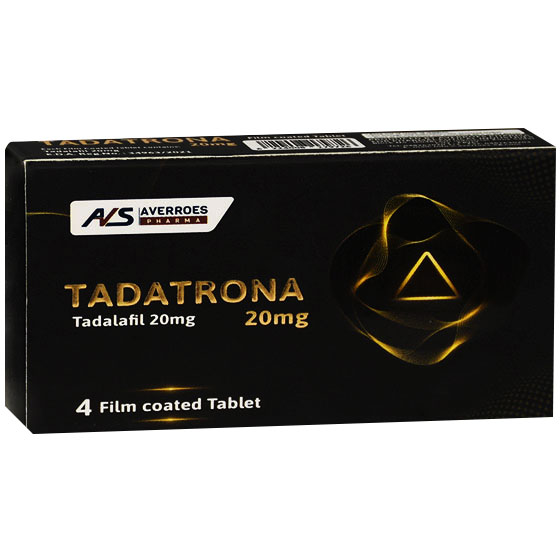 Tadatrona 20mg 4 Film Coated Tablets