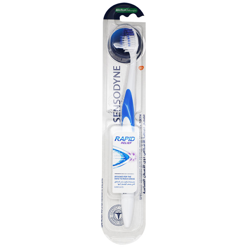 Sensodyne Rapid Relief Toothbrush Medium
