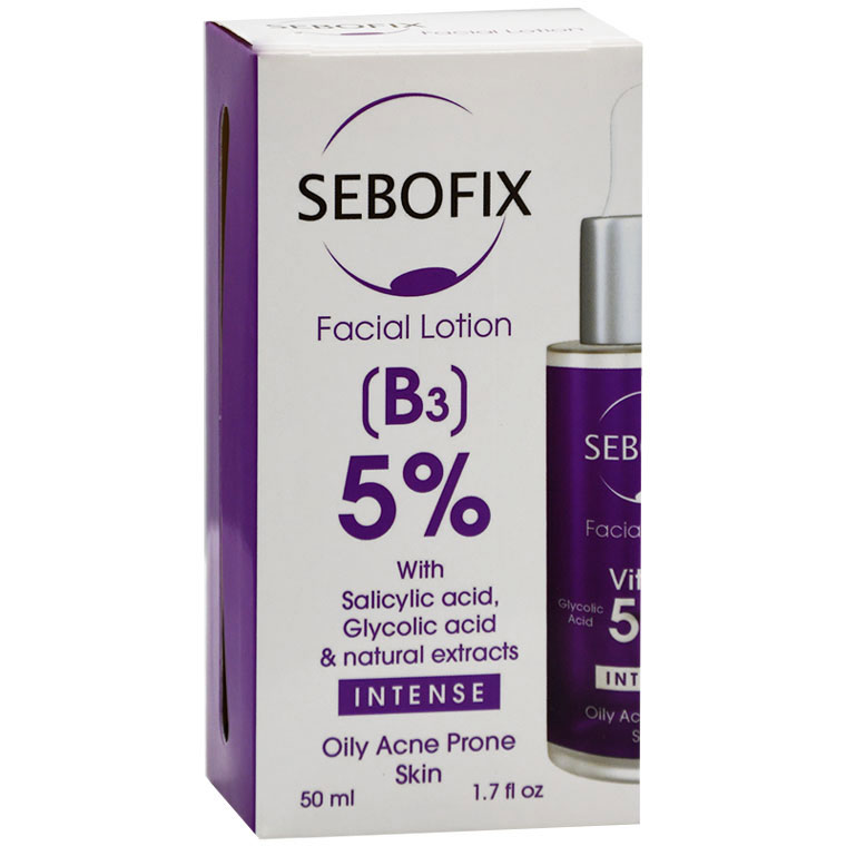 Sebofix Facial Lotion (B3) For Oily & Acne Prone Skin 50ml