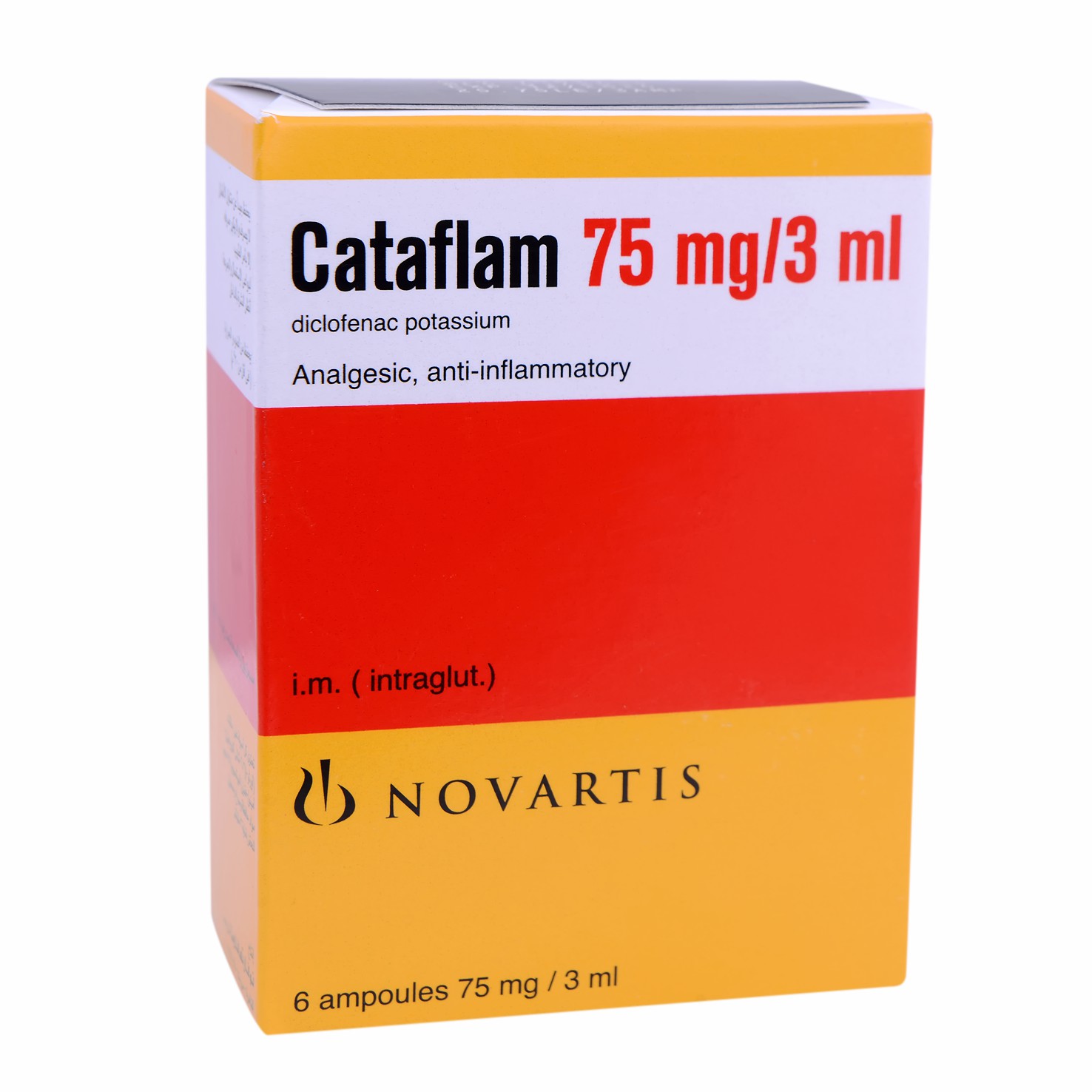 Cataflam 75Mg/3ml 6 Ampoules