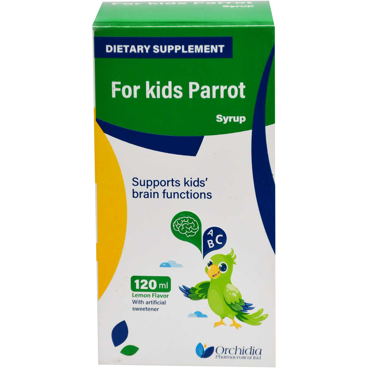 For Kids Parrot Lemon Flavor 120 ml Syrup