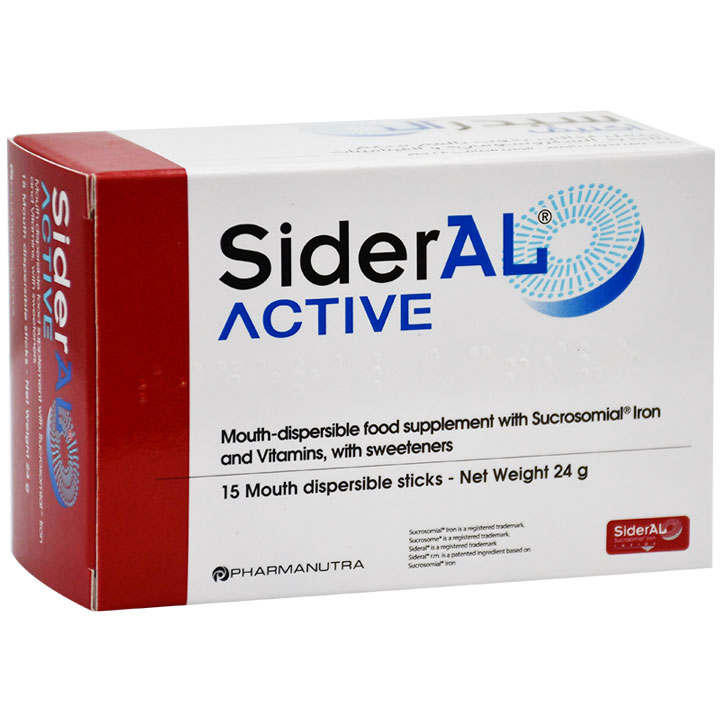 Sideral Active 24gm/Stick 15 Mouth Dispersible Sticks