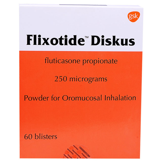 Flixotide 250mcg 60Dose Diskus