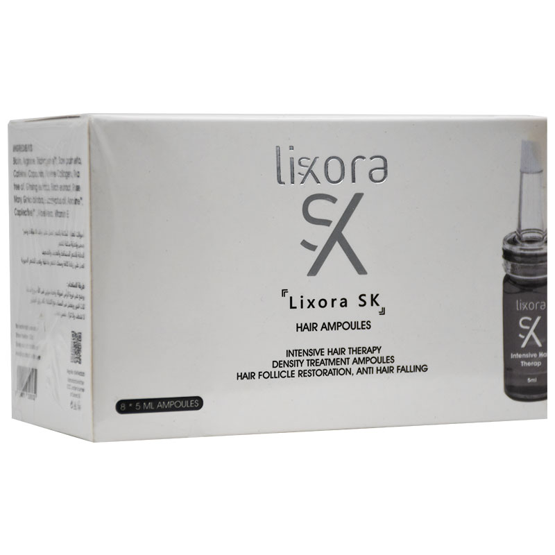 Lixora Sk Anti Hair Fall Ampoules 8 Vials*5ml