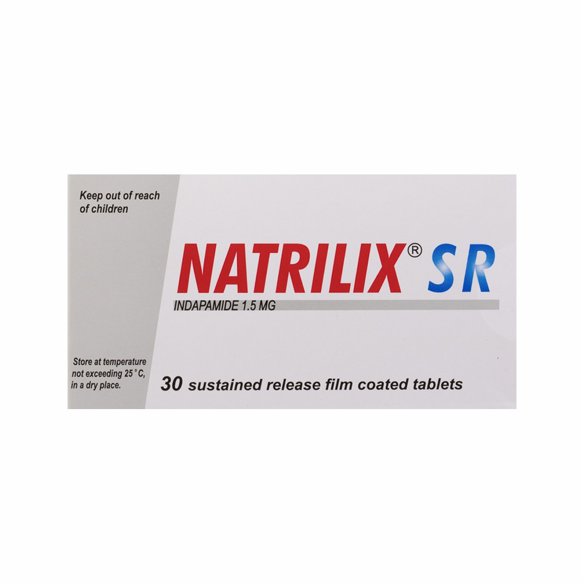 Natrilix 1.5mg SR (Sustained Release) 30 Tablets