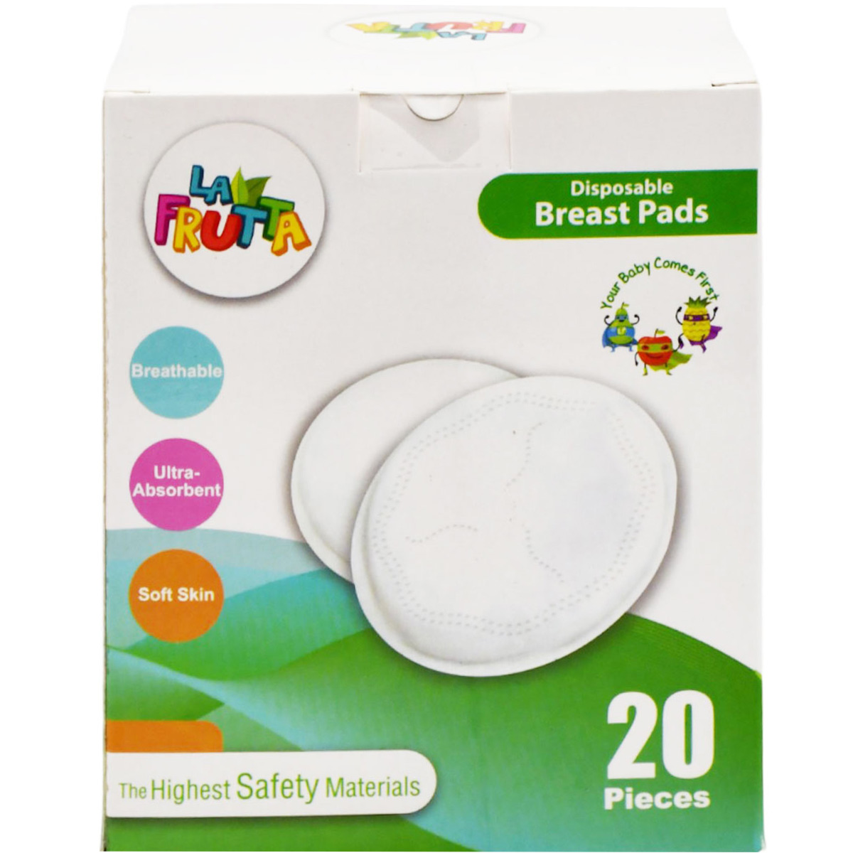 La Frutta Disposable Breast Pads 20 Pieces/22520