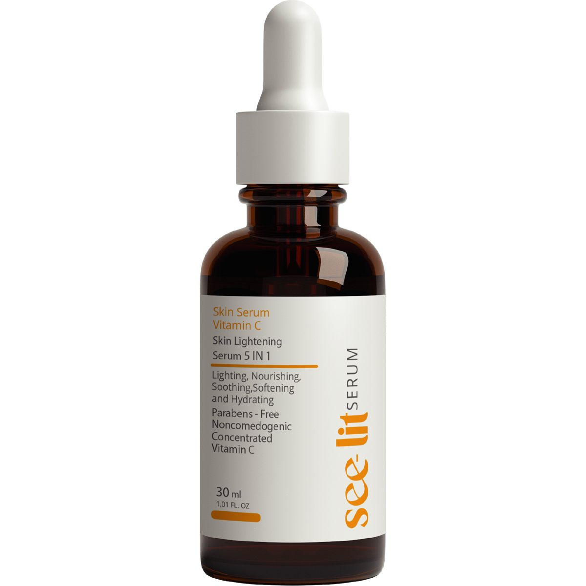 See Lit Vitamin C 5*1 Skin Lightening Serum 30ml