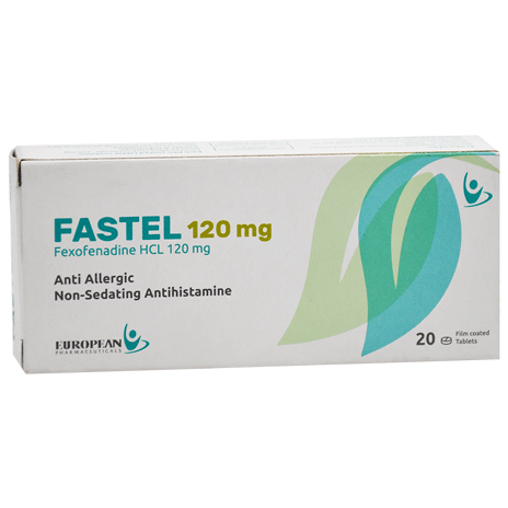 Fastel 120mg 20 Film Coated Tablet