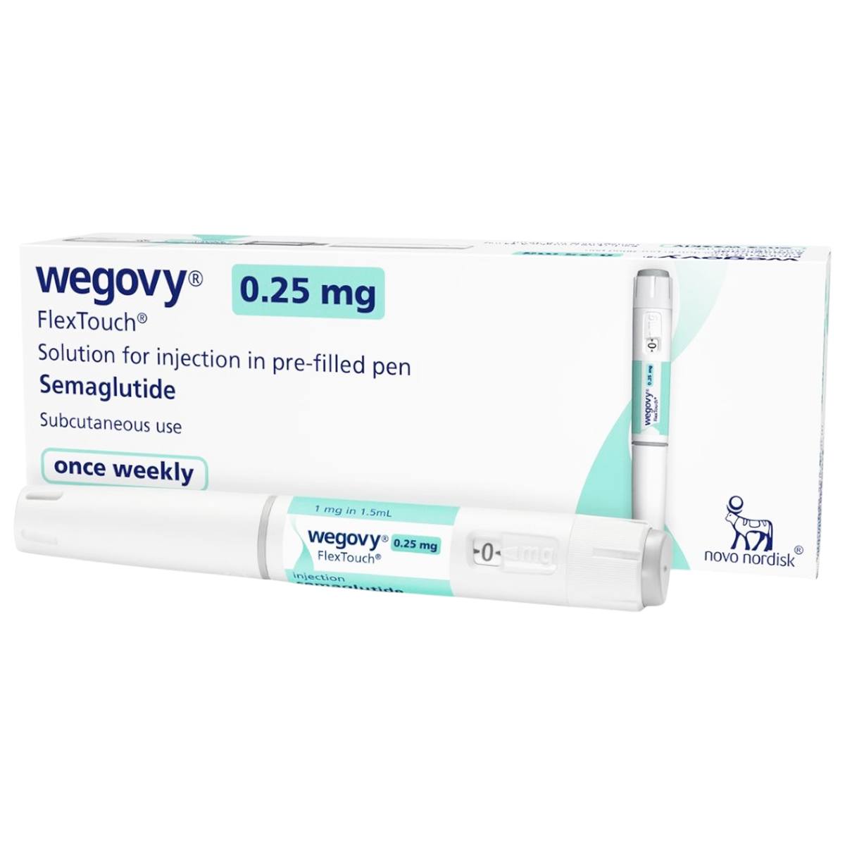Wegovy 0.25 mg FlexTouch 1 Prefilled Pen (Refregirated)