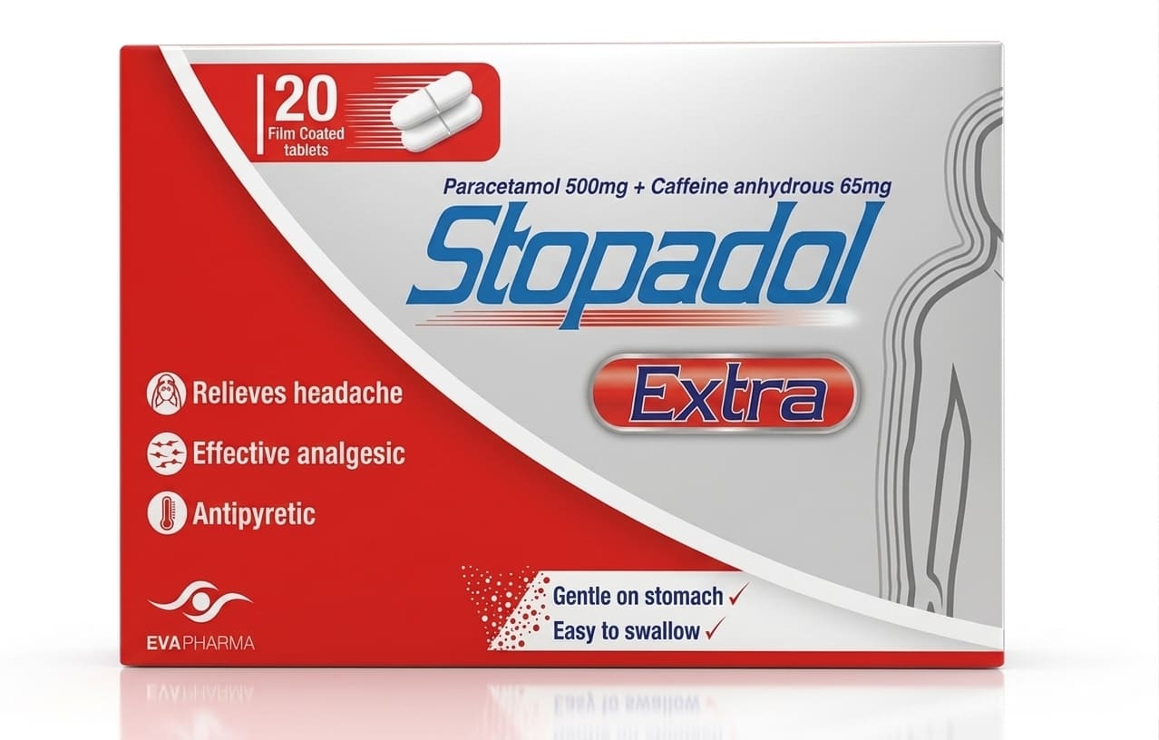 Stopadol Extra 20 Film Coated Tablet image number 0